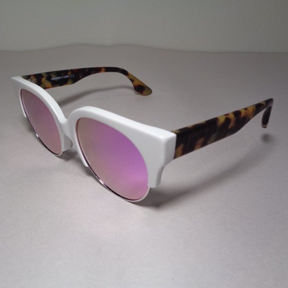 McQ by Alexander McQueen MQ0048SA White Avana Pink New Women\'s Sunglasses main image 5